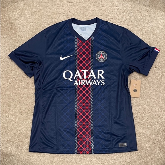 Nike Other - Nike Paris Saint-Germain PSG 25/26 Home Jersey men size L NWT